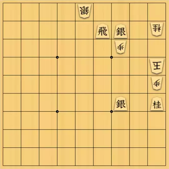 justiceさんが投稿した詰将棋「9手詰(中級)」のサムネイル画像