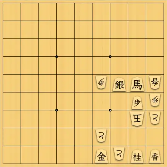 ながまはらまささんが投稿した詰将棋「入玉５手詰」のサムネイル画像