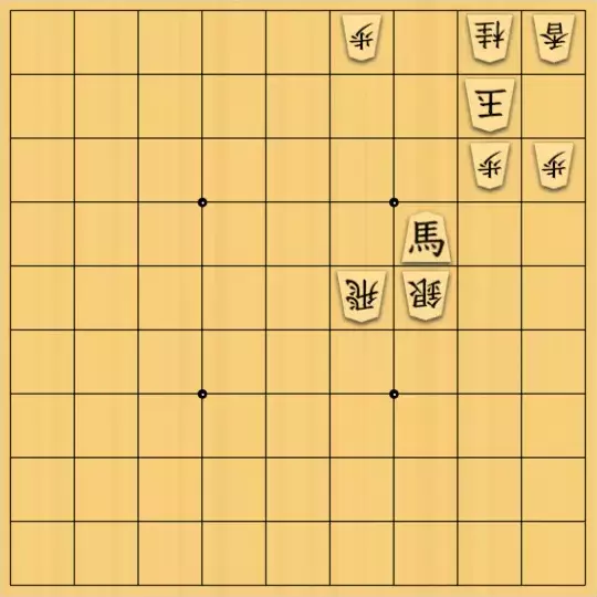 ゲンノちゃんさんが投稿した詰将棋「No.18 持駒(金四桂二)」のサムネイル画像