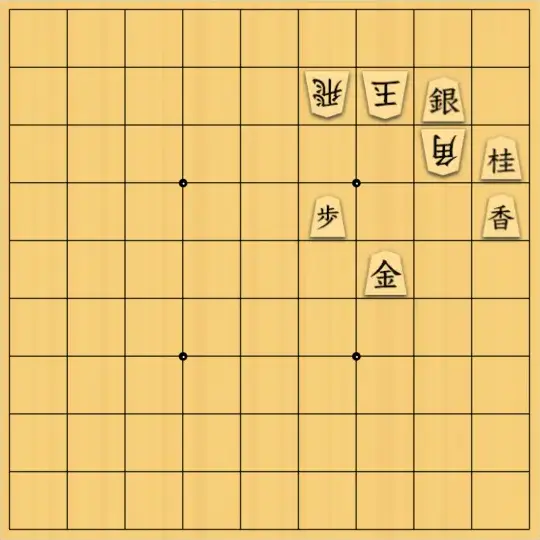 岡本英雄さんが投稿した詰将棋「盤面七色図式　詰め上がり「6」」のサムネイル画像