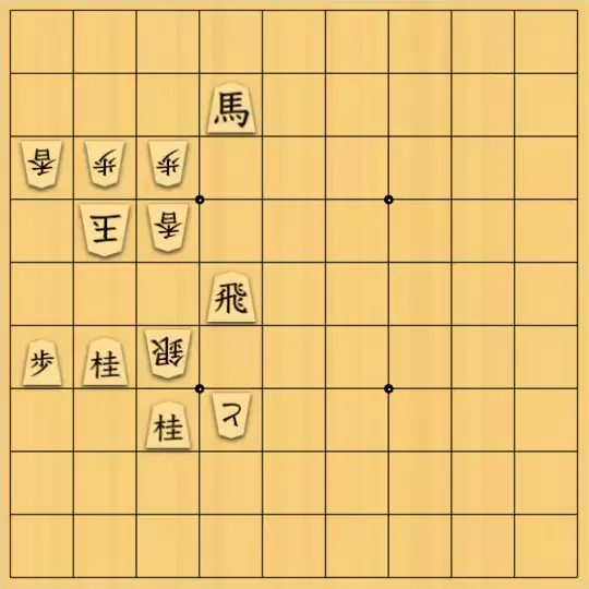 あたまかなさんが投稿した詰将棋「(^O^)／３手詰だよ　#1736」のサムネイル画像