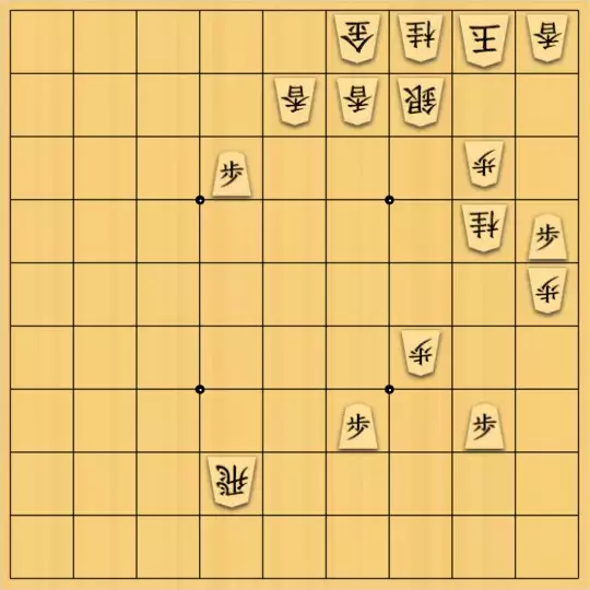 ながまはらまささんが投稿した詰将棋「全種持駒」のサムネイル画像