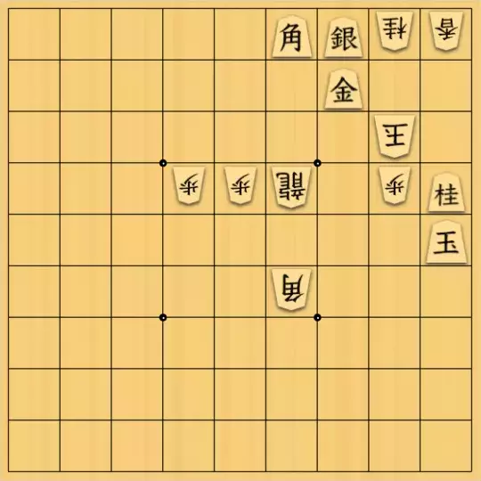 あたまかなさんが投稿した詰将棋「(^O^)／９手詰だよ　#222」のサムネイル画像