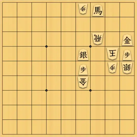 justiceさんが投稿した詰将棋「お題もの53(中級・13手)」のサムネイル画像