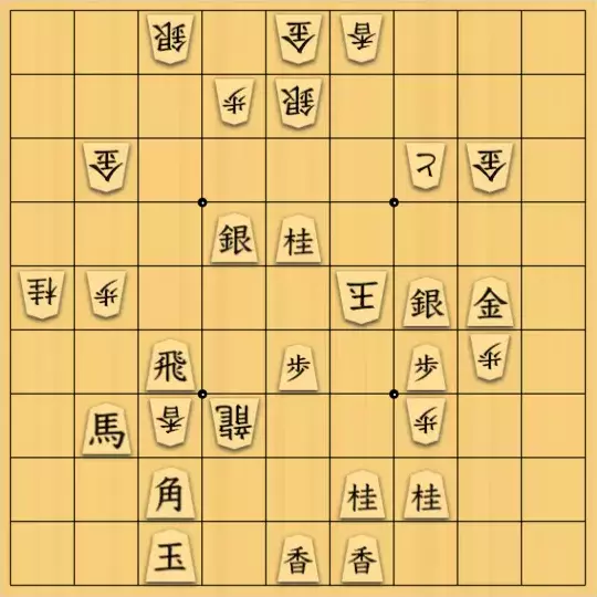 虹霓さんが投稿した詰将棋「なんかできちゃった」のサムネイル画像