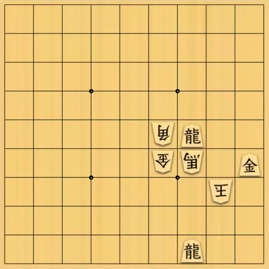 justiceさんが投稿した詰将棋「9手詰(中級)」のサムネイル画像