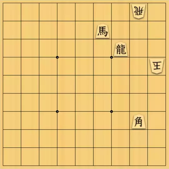 justiceさんが投稿した詰将棋「飛角図式(初級・5手)」のサムネイル画像