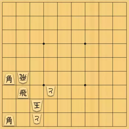 kitty3さんが投稿した詰将棋「3手詰 すべてが両になる」のサムネイル画像