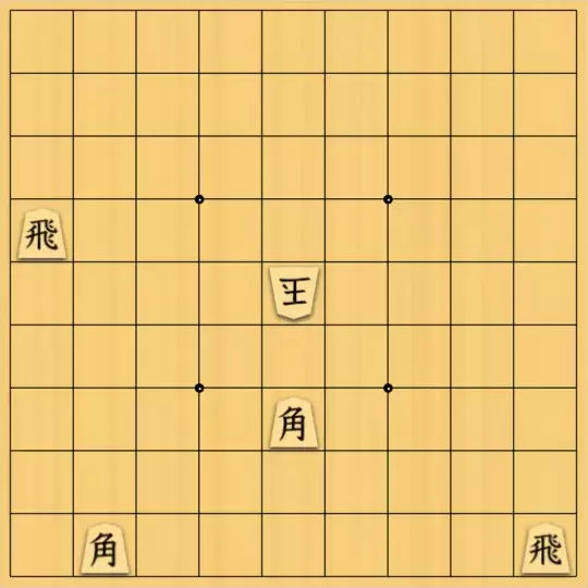 ながまはらまささんが投稿した詰将棋「飛角図式１手詰」のサムネイル画像