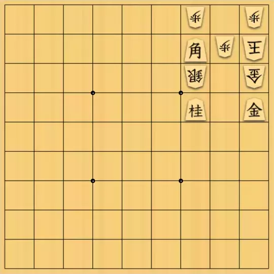 じんぽんチャンネルさんが投稿した詰将棋「№0270_221211_9手詰曲詰_形象型H」のサムネイル画像