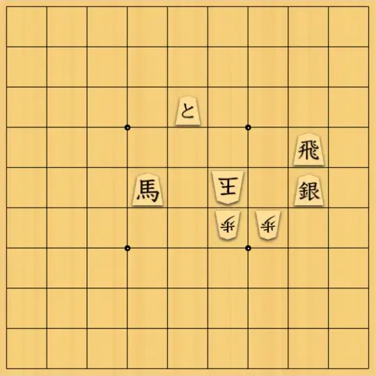 歌怪獣さんが投稿した詰将棋「怪獣襲来軒(み)」のサムネイル画像