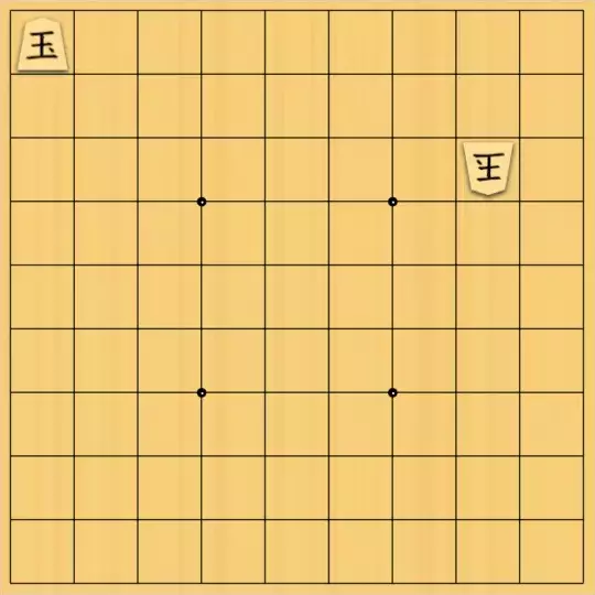 るかなんさんが投稿した詰将棋「便乗失敗（点鏡協力自玉ステイルメイト2手※攻方夜王）」のサムネイル画像