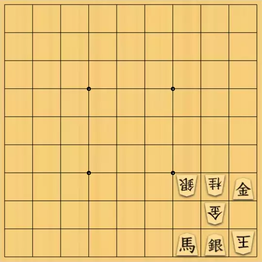 じんぽんチャンネルさんが投稿した詰将棋「№0726_240402_9手詰曲詰_形象型エ」のサムネイル画像