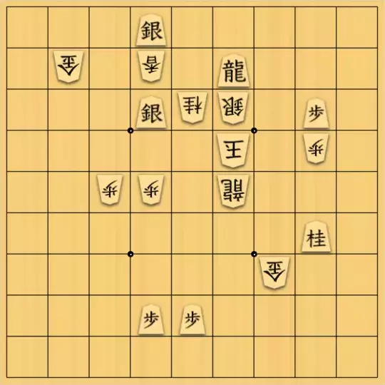 ぎんざけ。さんが投稿した詰将棋「自作詰将棋No.001 中段玉」のサムネイル画像