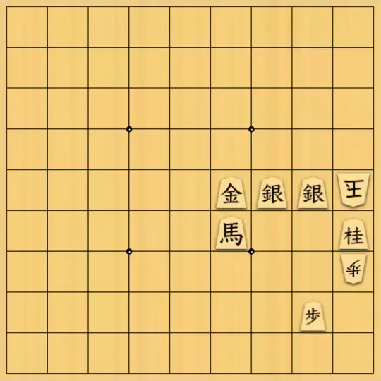 じんぽんチャンネルさんが投稿した詰将棋「№0970_250308_11手詰曲詰_形象型ワ」のサムネイル画像