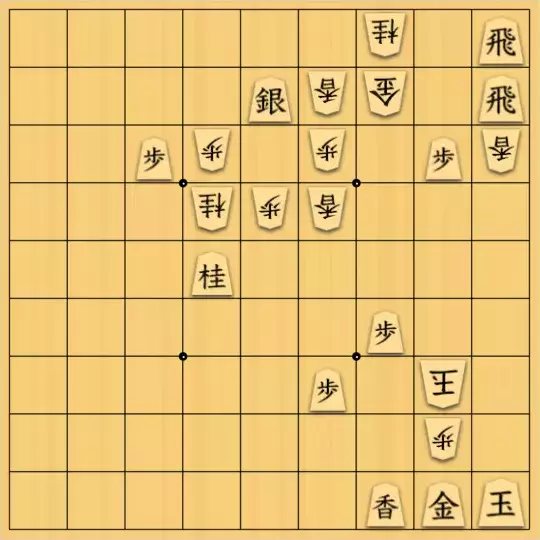 虹霓さんが投稿した詰将棋「4連続ぺれ！？（だけど・・・）」のサムネイル画像