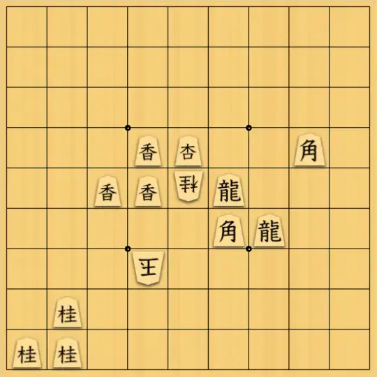 ssさんが投稿した詰将棋「天使の梯子」のサムネイル画像