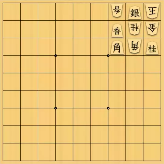 現ノ証拠さんが投稿した詰将棋「黒い四角形から赤い三角形へ」のサムネイル画像