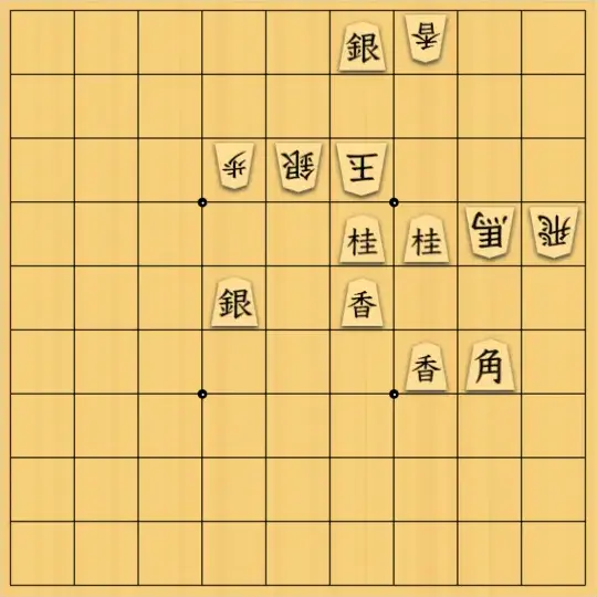 もじゃのやさんが投稿した詰将棋「詰将棋No.145」のサムネイル画像