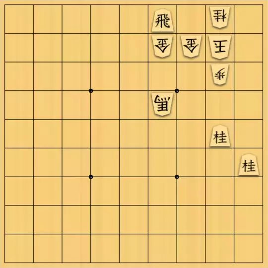 keima82さんが投稿した詰将棋「銀4枚もあればさすがに」のサムネイル画像