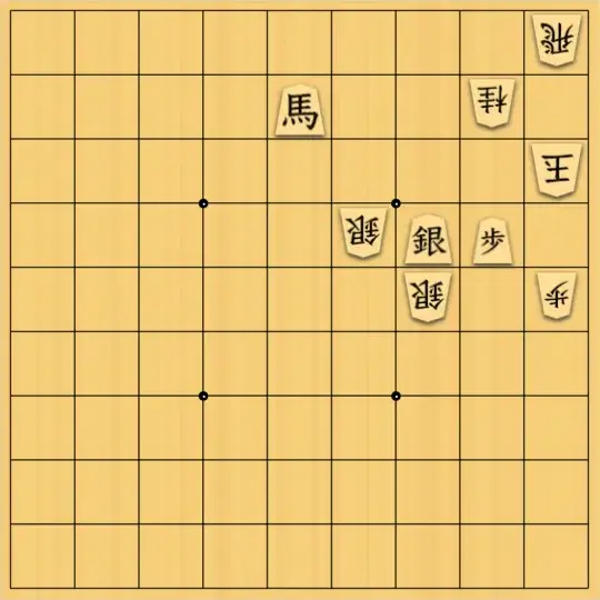 justiceさんが投稿した詰将棋「7手詰(初級)」のサムネイル画像