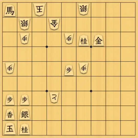 Hyperjoさんが投稿した詰将棋「実戦型」のサムネイル画像