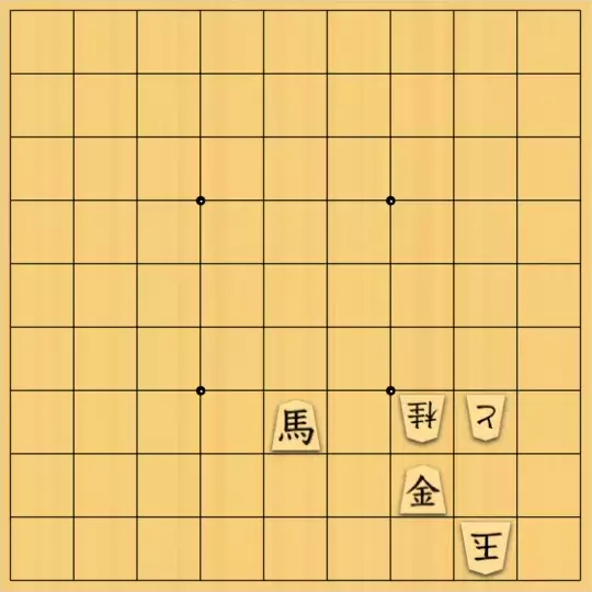 コセさんが投稿した詰将棋「#46（初級・天竺協力詰5手）」のサムネイル画像
