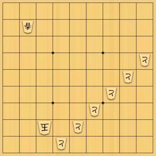 無い段さんが投稿した詰将棋「協力詰 13手」のサムネイル画像