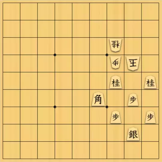 じんぽんチャンネルさんが投稿した詰将棋「№0384_230408_9手詰」のサムネイル画像