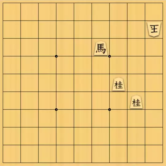 justiceさんが投稿した詰将棋「9手詰(初級)」のサムネイル画像