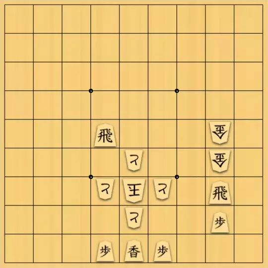 ながまはらまささんが投稿した詰将棋「と金十字囲い」のサムネイル画像