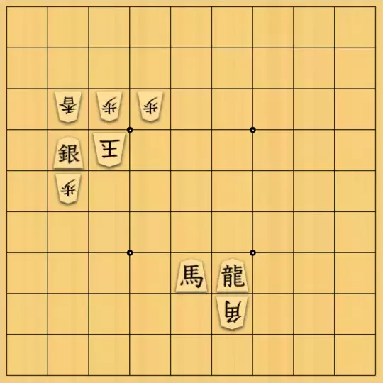 じんぽんチャンネルさんが投稿した詰将棋「№0067_210625_3手詰2つの直角三角形」のサムネイル画像