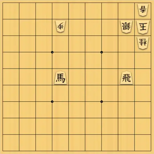 岡本英雄さんが投稿した詰将棋「七色図式」のサムネイル画像