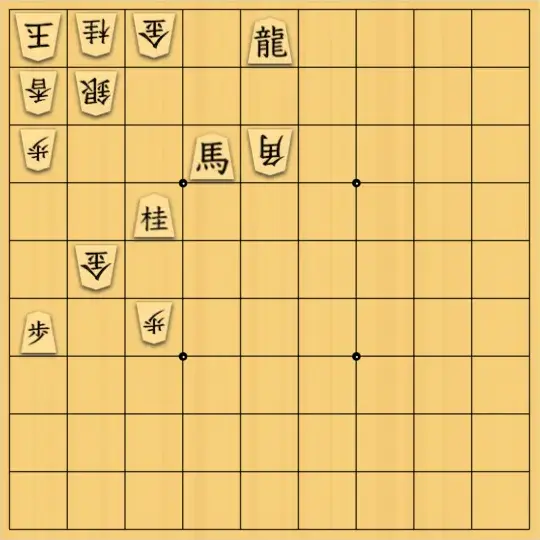 岡本英雄さんが投稿した詰将棋「穴熊図式」のサムネイル画像