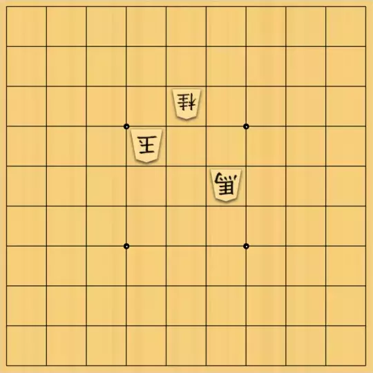 占魚亭さんが投稿した詰将棋「対面協力詰 ５手」のサムネイル画像