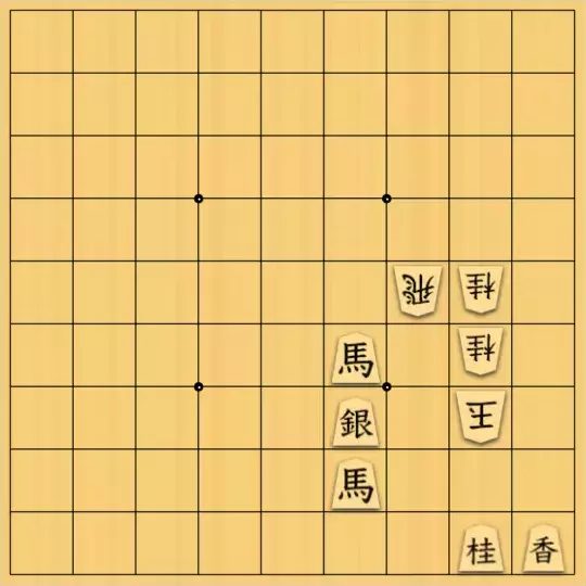 まめオニさんが投稿した詰将棋「猛暑日の生ビール　２杯目」のサムネイル画像