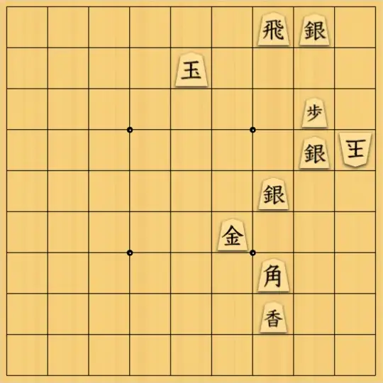 justiceさんが投稿した詰将棋「19手詰(中級)」のサムネイル画像