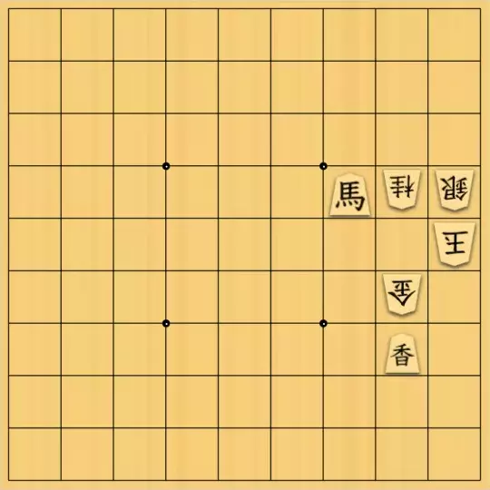 じんぽんチャンネルさんが投稿した詰将棋「№0786_240611_3手詰曲詰_形象型7」のサムネイル画像