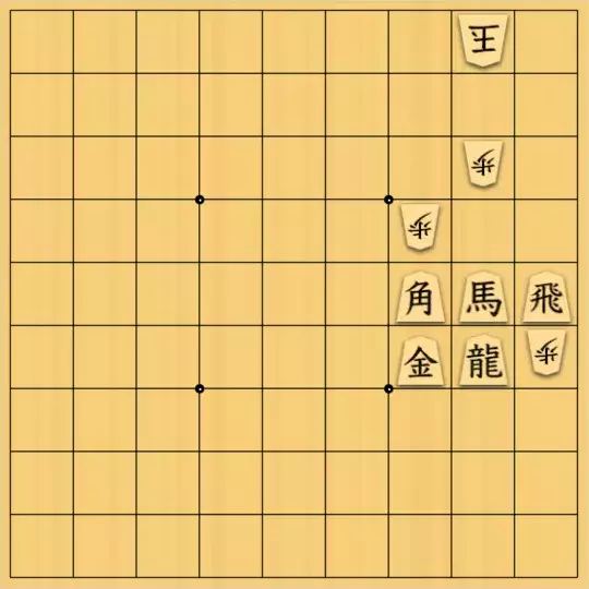 Prayer Xさんが投稿した詰将棋「簡単9手詰」のサムネイル画像