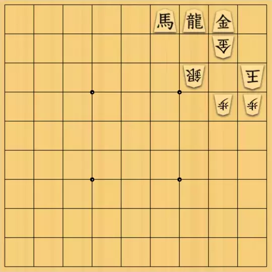 歌怪獣さんが投稿した詰将棋「こりゃ簡単の座頭市」のサムネイル画像