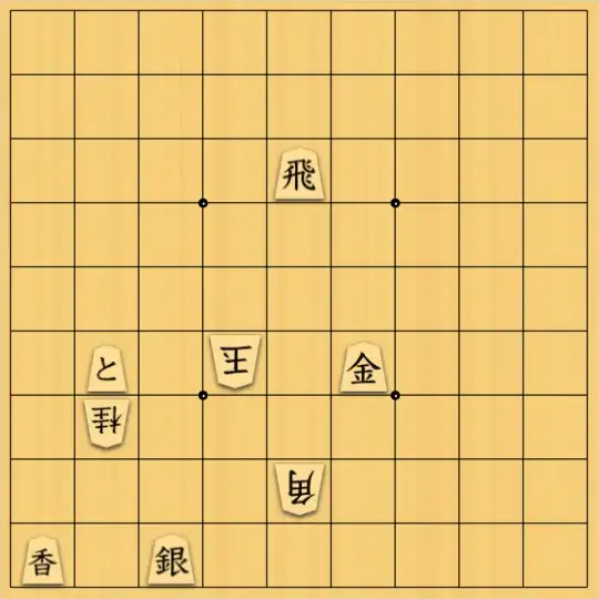 岡本英雄さんが投稿した詰将棋「盤面七色図式」のサムネイル画像